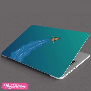  Cover Laptop Sticker-Boat-15.6 Inch 