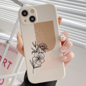 Flower Pattern Cover iphone 14 Pro Max