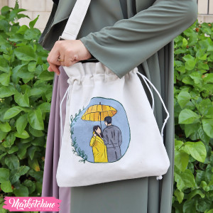 Painted Tote Bag&Cross-Couples