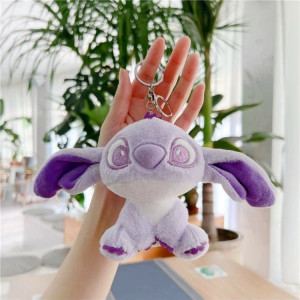 keychain,Toy-Light Purple Stitch  (12 cm )