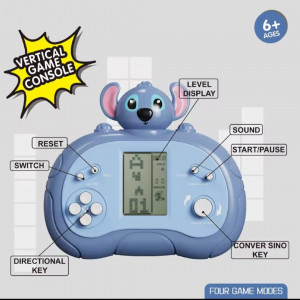 Mini Game Console – Video Game Party Favor with 26 Classic Games - Stitch
