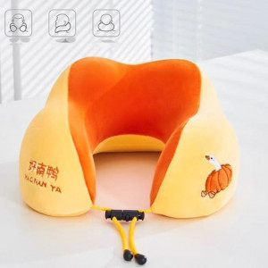 Cushion Neck & Eye Mask-Pumpkin Duck
