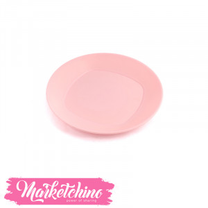 Bager Plastic service Plate -Pink(Medium)