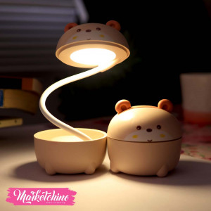 Acrylic Lighting Lamp-Pink Bear