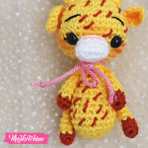 Crochet-Keychain-Giraffe 