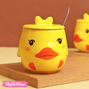 ceramic mug -yellow 4
