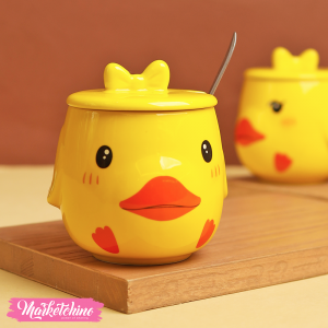 Ceramic Mug-Yellow Duck 2