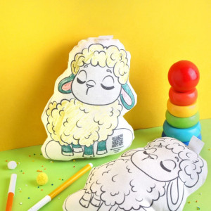 Coloring Cushion For Kids  