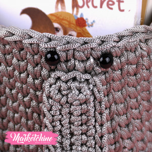 Crochet Basket-Elephant 