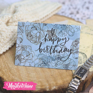 Gift Card Envelope-Happy Birthday