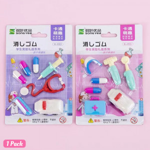 1Pack Of 3D Random Eraser Doctor