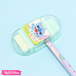 Set 3-in-1 Sharpener and Eraser and Brush - Stitch & Angle
