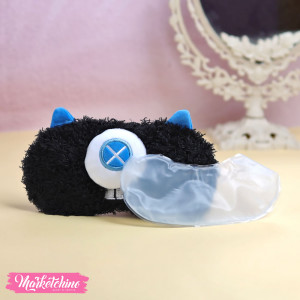 Eye Cover With Gel-Black Elmo 