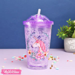 Frozen Ice Cup-Purple Unicorn 
