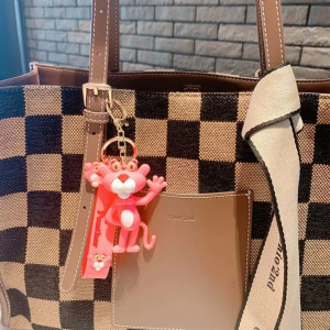 Silicone Keychain-Pint Panther 