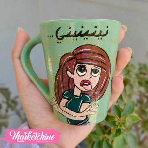 Painted Mug-نينينينيني