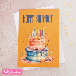 Gift Card Envelope-Happy Birthday 