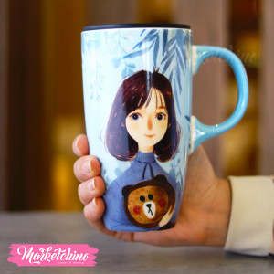 Ceramic Mug-Girl 3