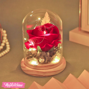 Glass Lighting Lamp - Flower