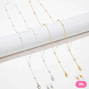 1pc Random  Of  Bead Decor Eyeglasses Chain 