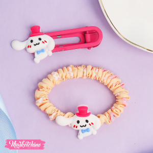 Set OF 2Pcs 3D  Colorful Carton Hair Accessories Band 
