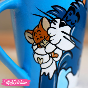 Painted Mug-Tom&Jerry