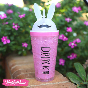 Frozen Ice Cup-Pink Bunny