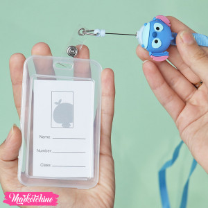 Acrylic ID Card Holder - Stitch