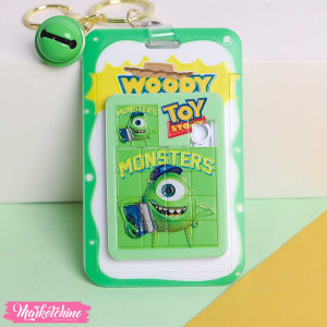  Acrylic ID Card Holder , Puzzle - Mared