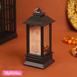 Mini Lighting Acrylic Lantern-Black ( 12 cm )
