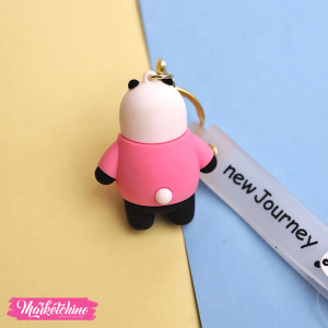 Silicone Keychain- We Bare Bears-Girzz