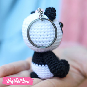Crochet-Keychain-Panda