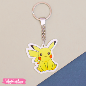 	 Acrylic Keychain-Pikachu