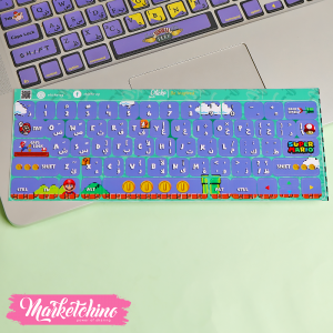 KeyBoard Sticker-Supper Mario