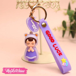 Silicone Keychain-Mint Green Baby 