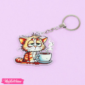 Acrylic Keychain - Cat