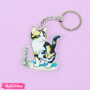 Acrylic Keychain - Cat