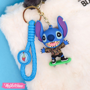 Silicone Keychain - Stitch