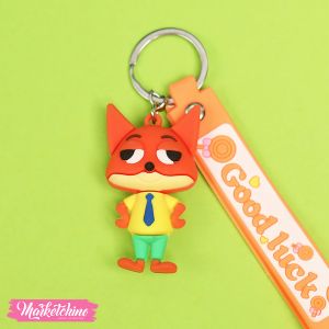 Silicone Keychain-Nick Wilde