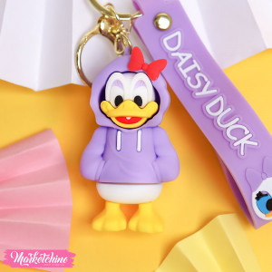 Silicone Keychain - Daisy Duck