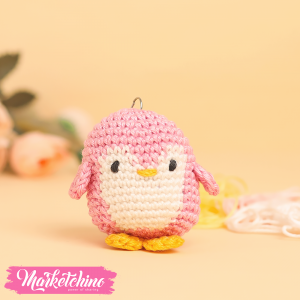 Crochet Keychain-Penguin