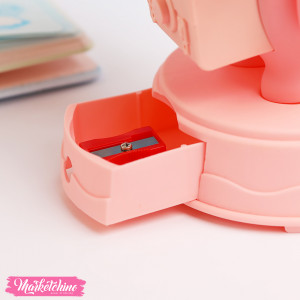 3D Acrylic Lighting Lamp & Sharpener With Sticker - Angel 