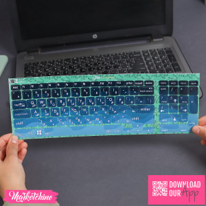KeyBoard Sticker -Wave