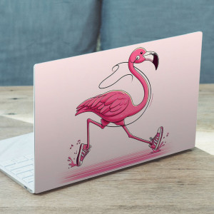  Cover Laptop Sticker - Flamingo 15.6 Inch