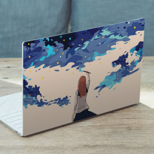 Cover Laptop Sticker - Galaxy 15.6 Inch