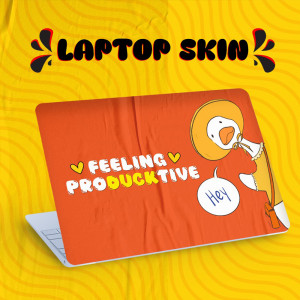  Cover Laptop Sticker - Duck 15.6 Inch