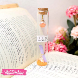 Letter Bottle-Sea Shell-Orange
