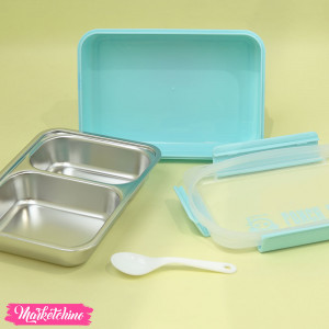 Stainless Steel Lunch Box With Spoon