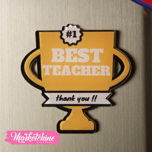 Acrylic Magnet-Best Teacher