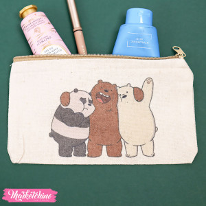 Make Up Bag- We Bare Bears